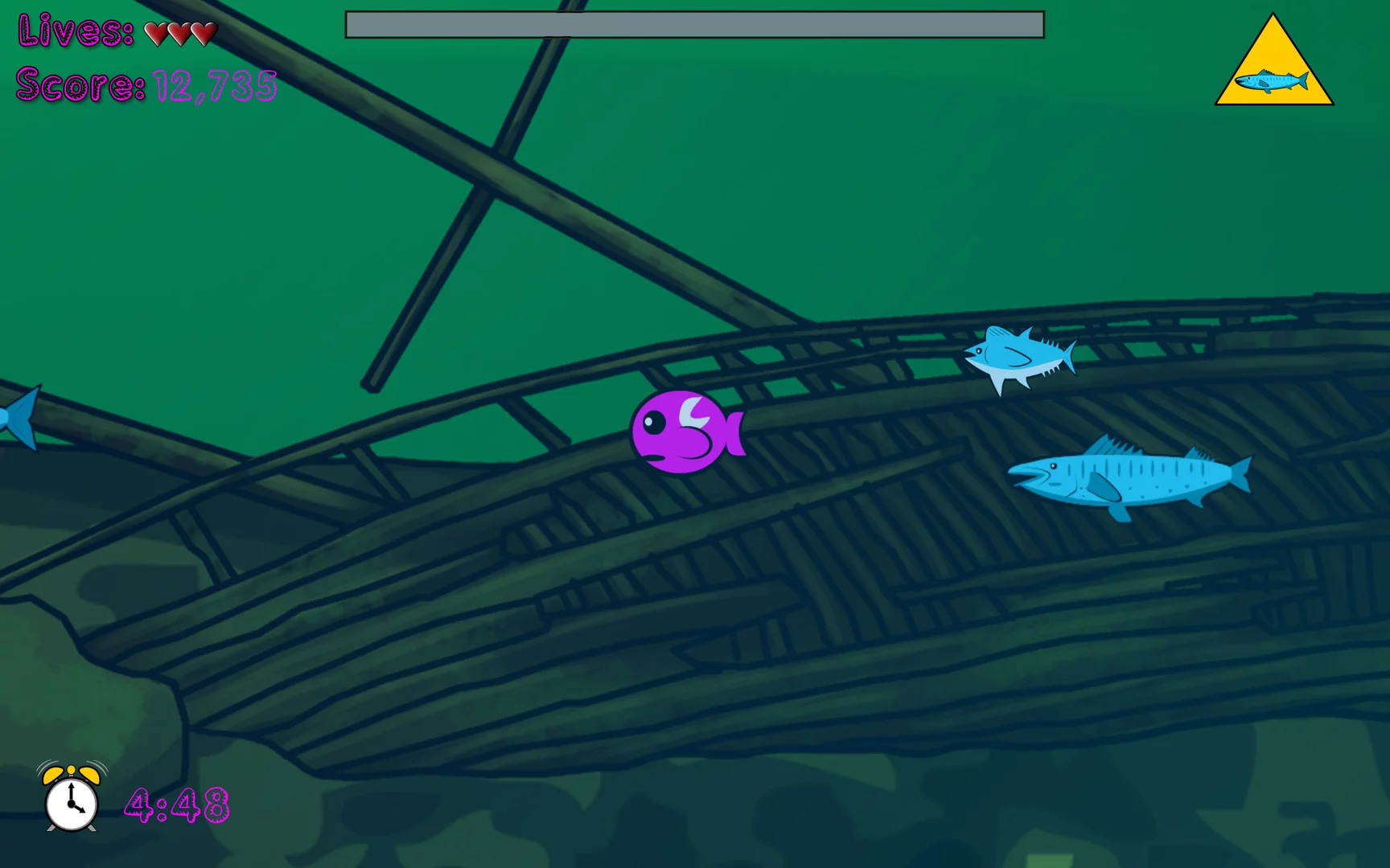 Изображение игры: Noms the Fish