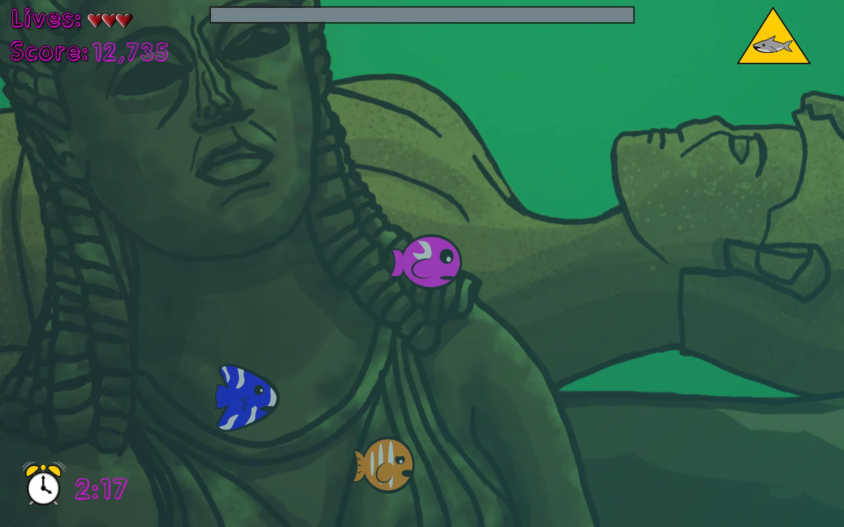 Изображение игры: Noms the Fish