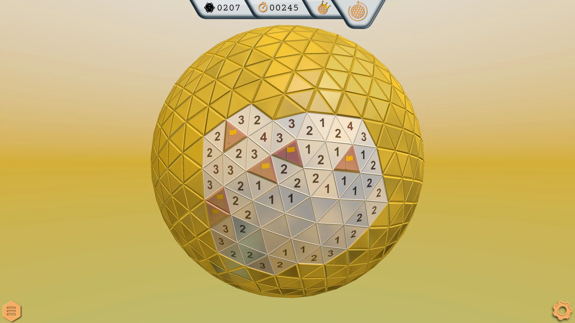 Изображение игры: Globesweeper