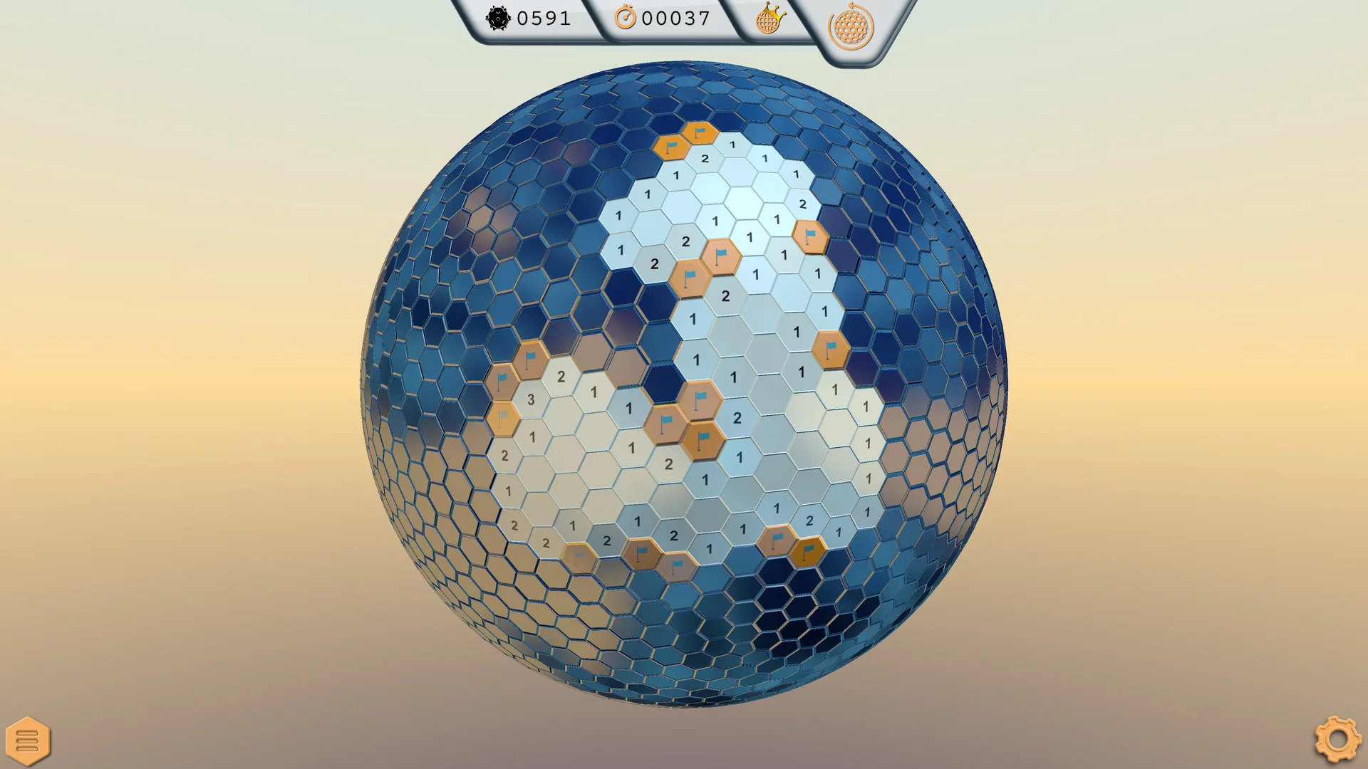 Изображение игры: Globesweeper