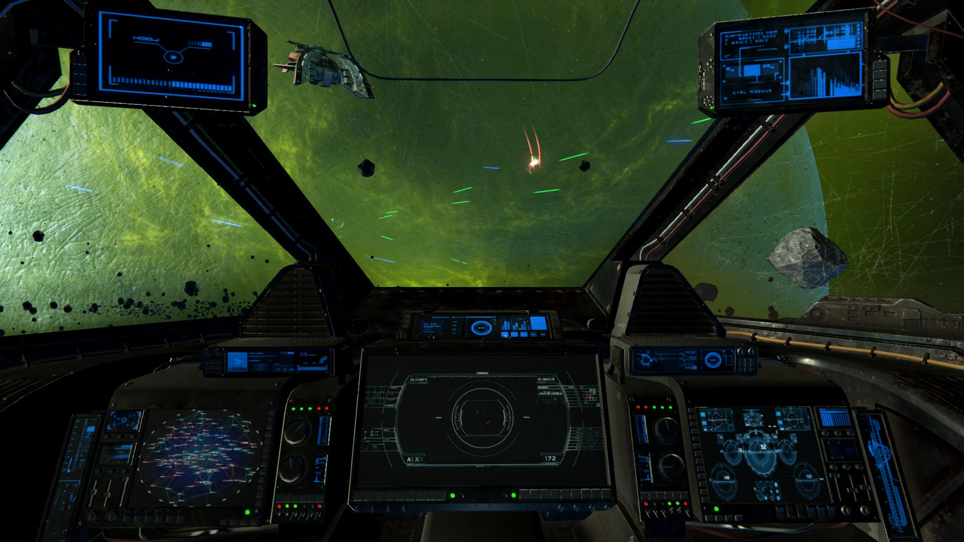Изображение игры: Space Battle VR