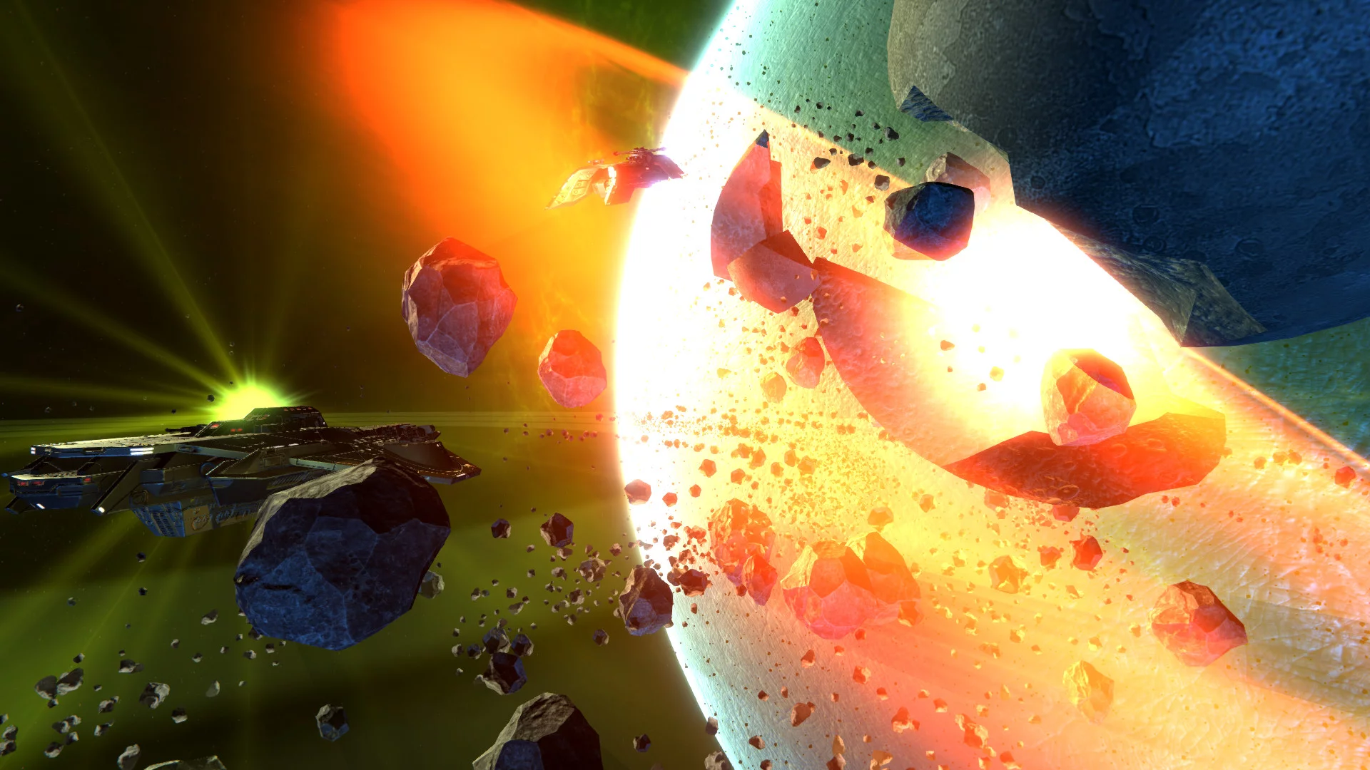 Изображение игры: Space Battle VR