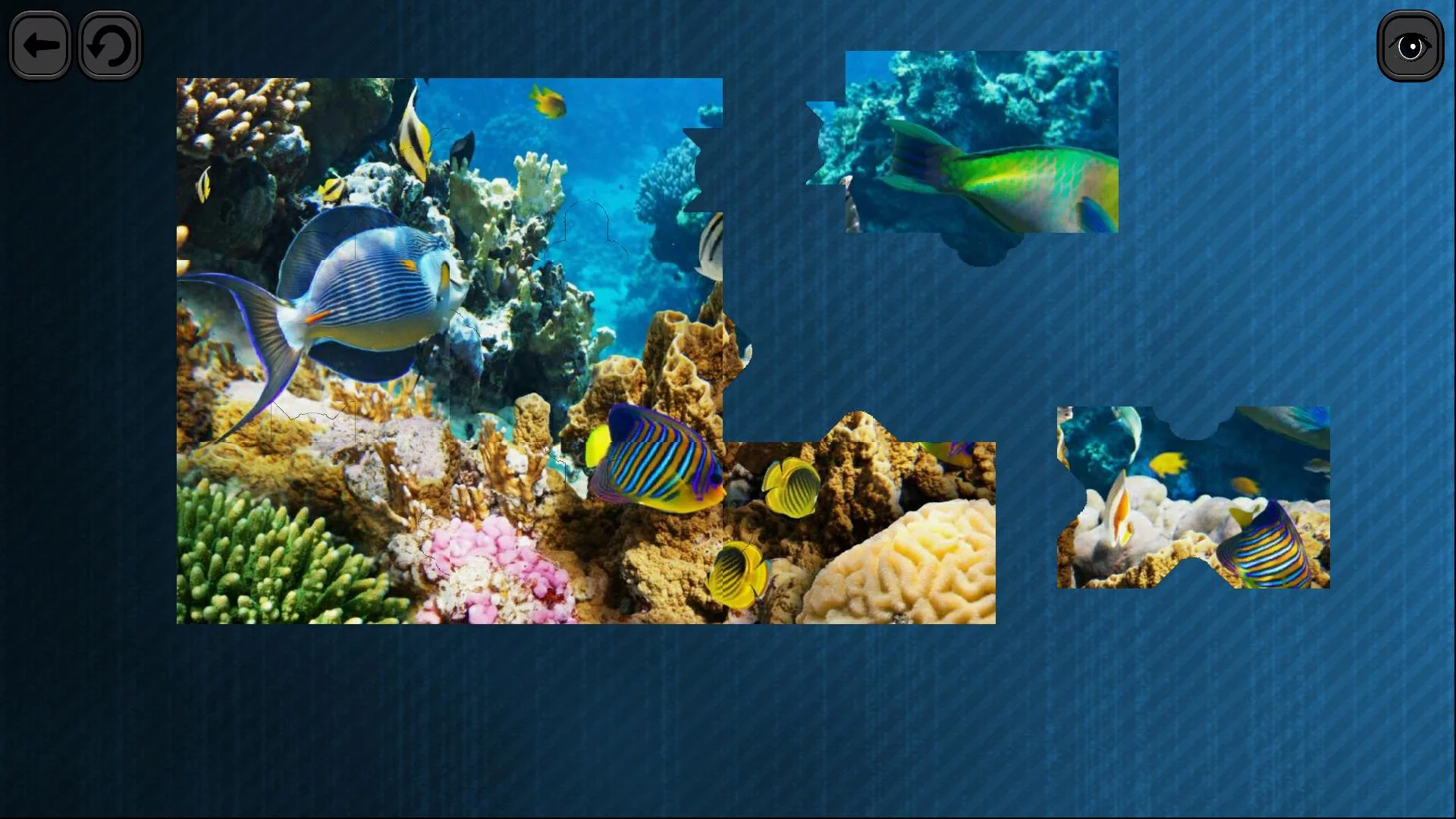 Изображение игры: Puzzles for smart: Underwater Kingdom