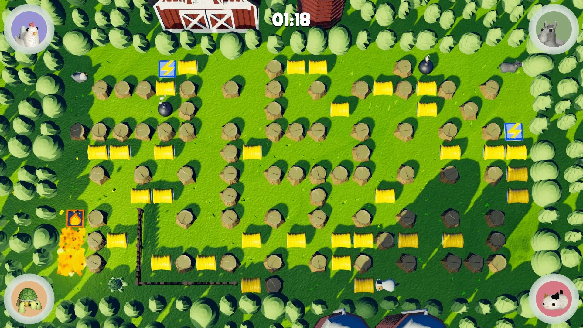 Изображение игры: Bomber Barn