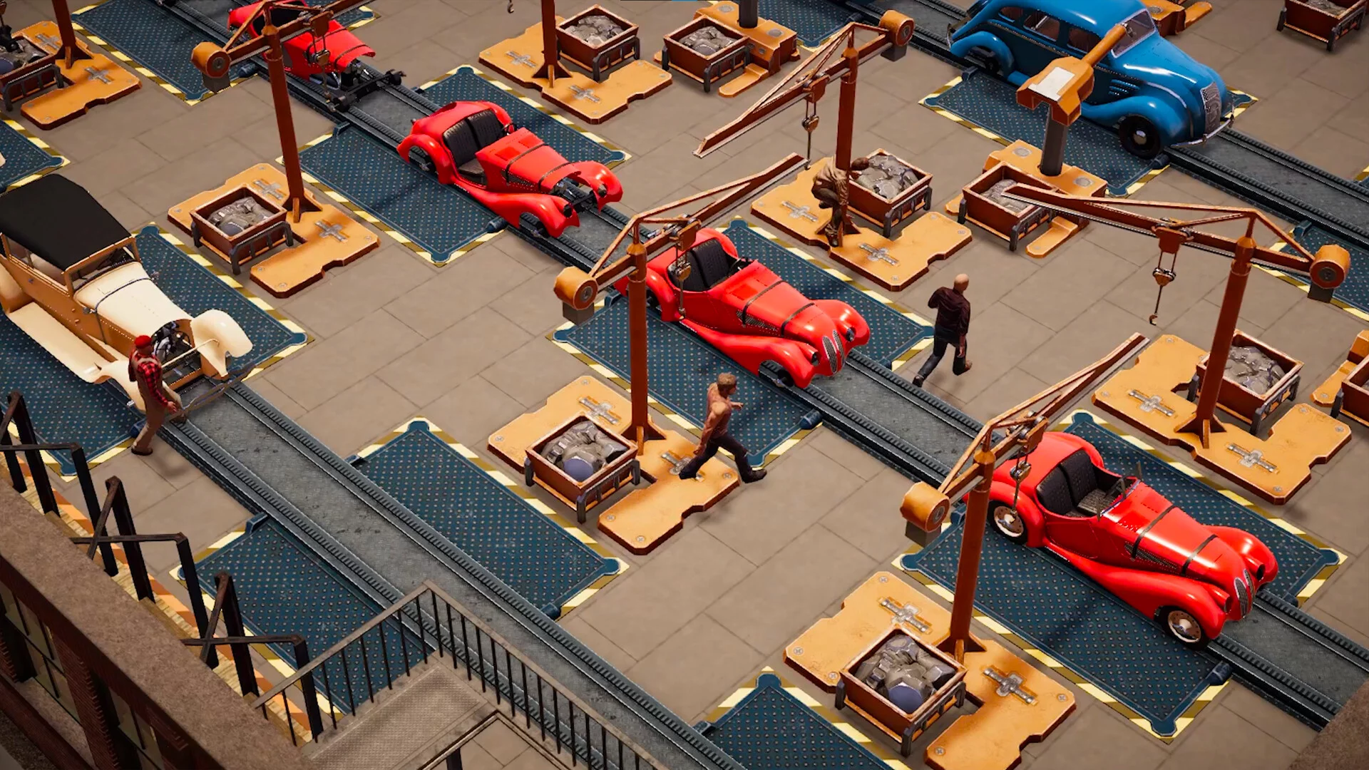 Изображение игры: Car Manufacture