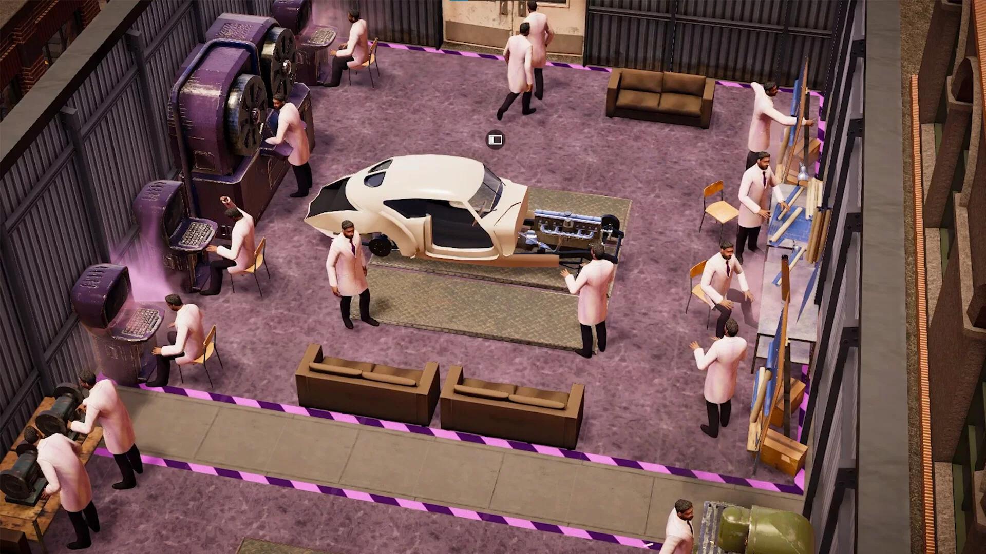 Изображение игры: Car Manufacture