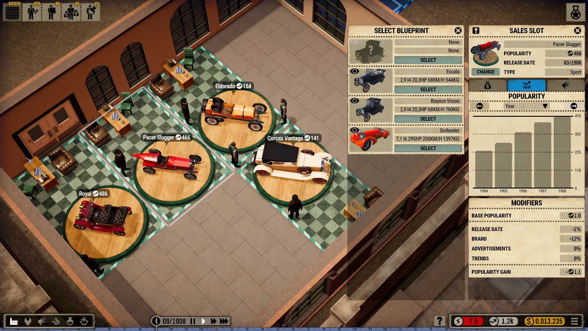 Изображение игры: Car Manufacture