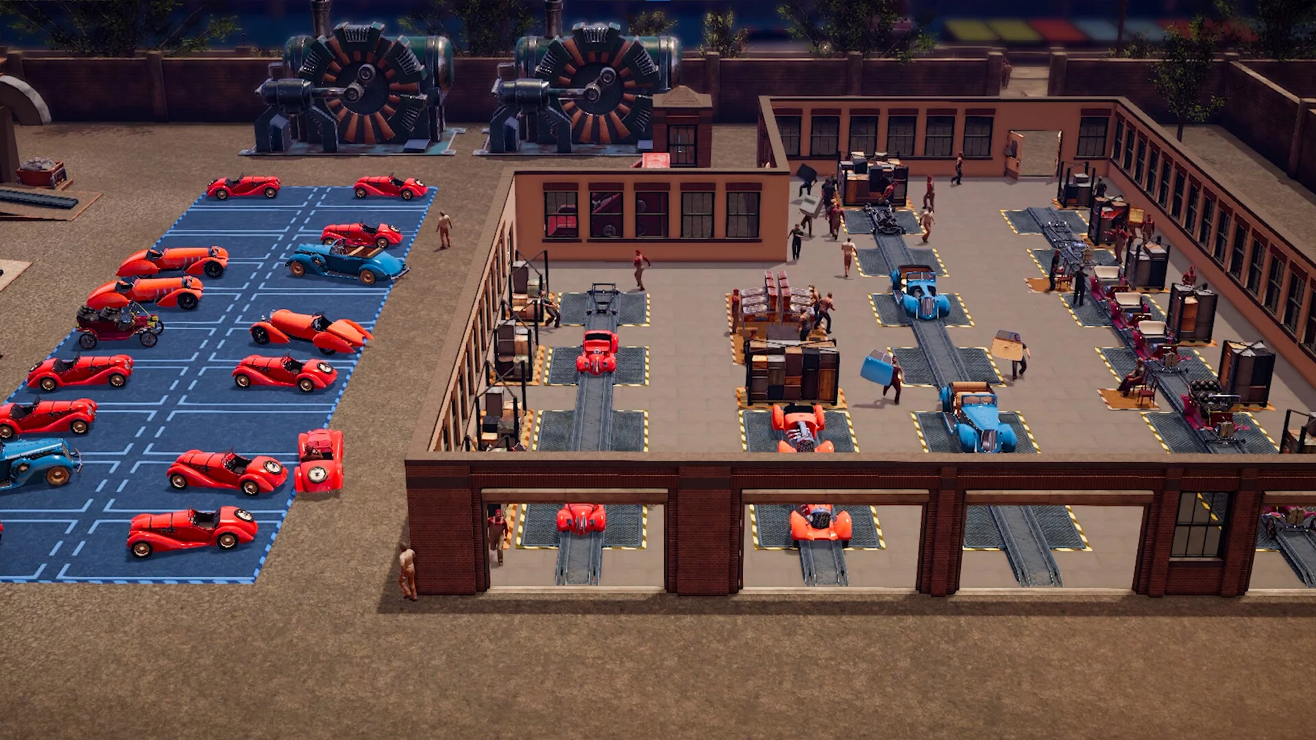 Изображение игры: Car Manufacture
