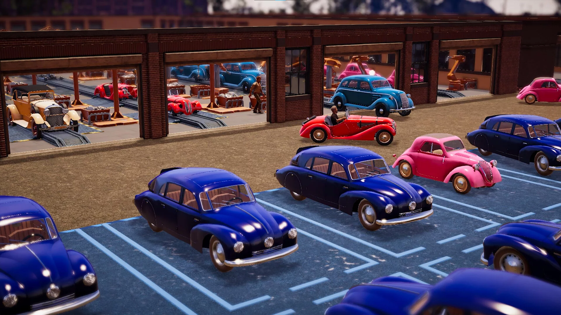 Изображение игры: Car Manufacture