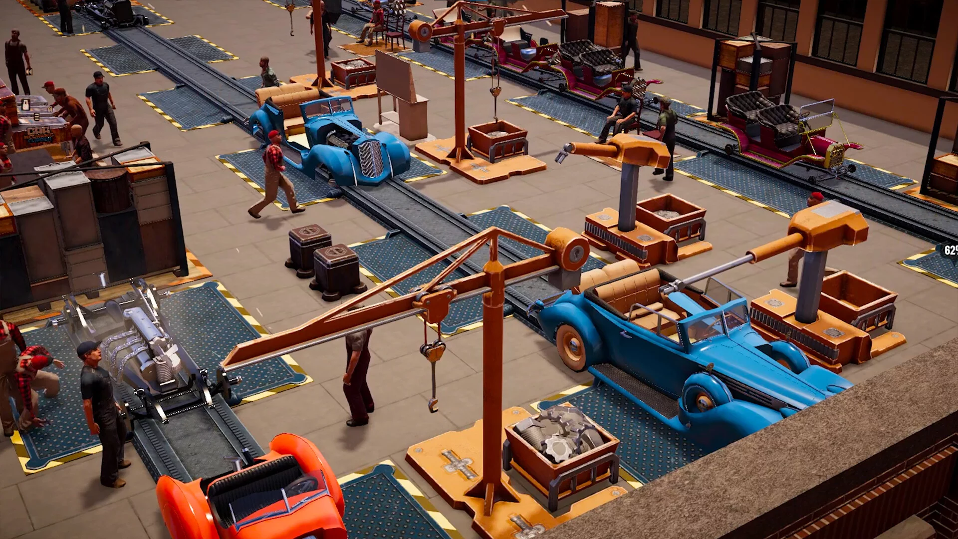 Изображение игры: Car Manufacture