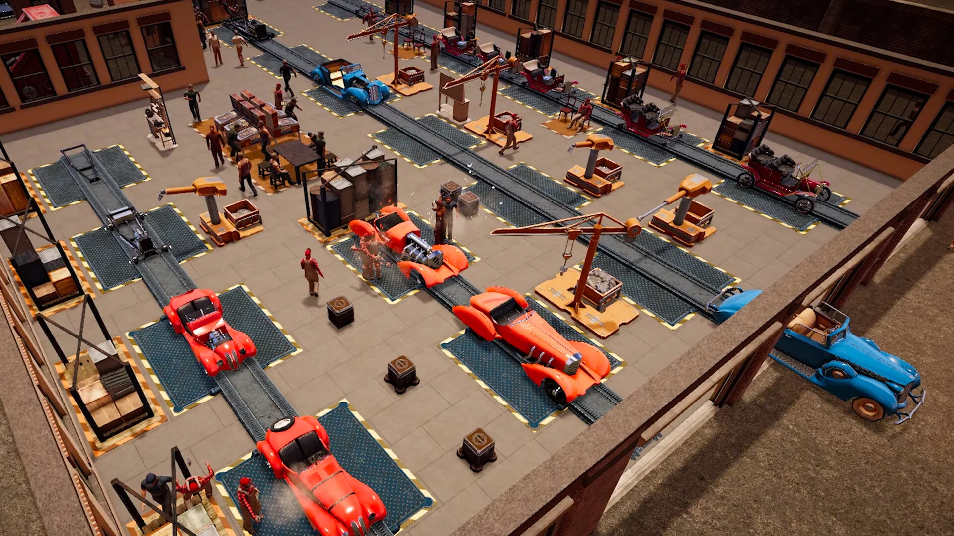 Изображение игры: Car Manufacture
