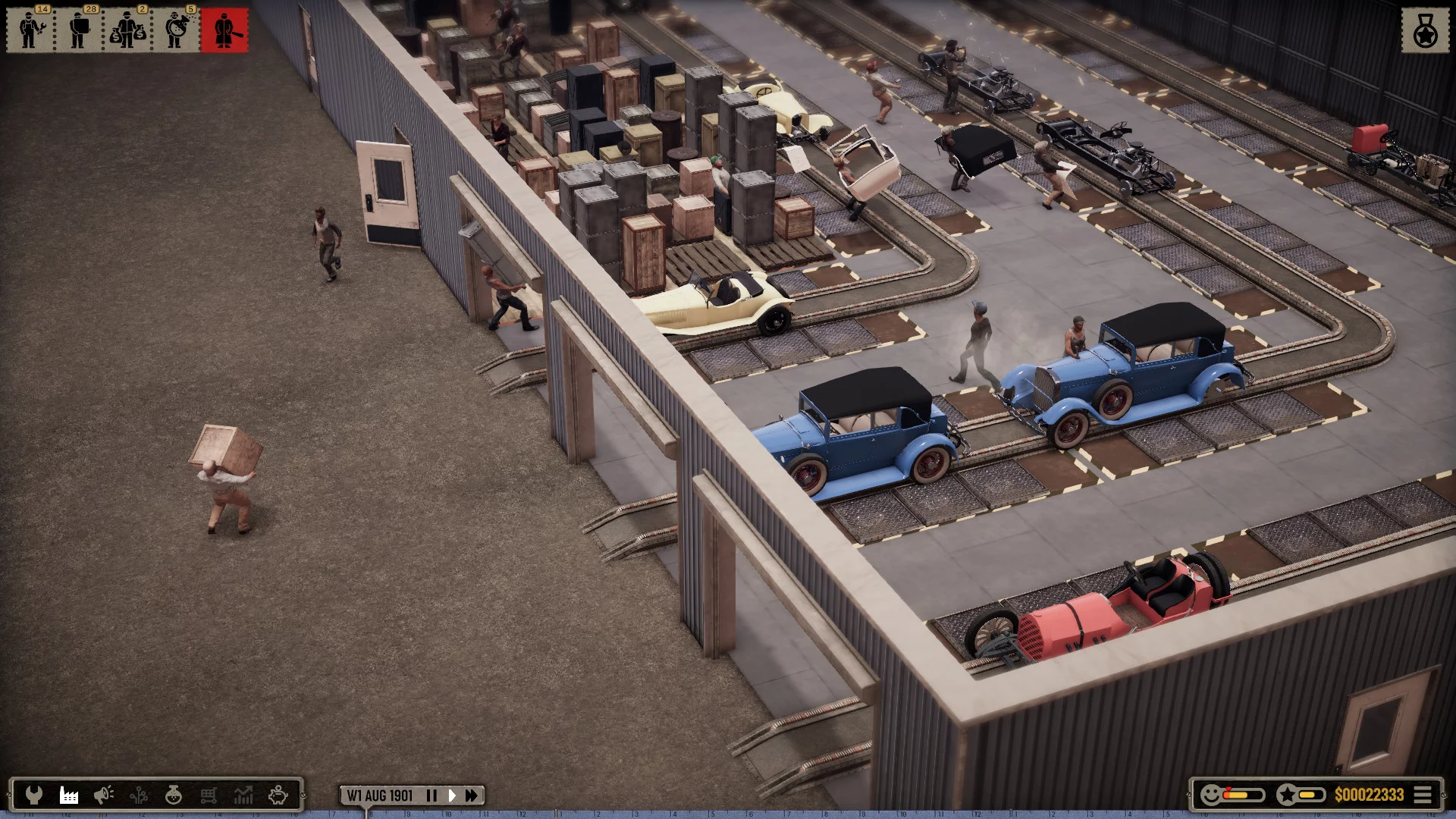 Изображение игры: Car Manufacture