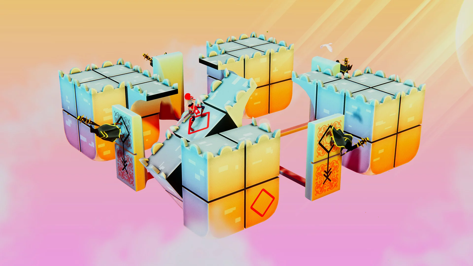 Изображение игры: Euclidean Skies