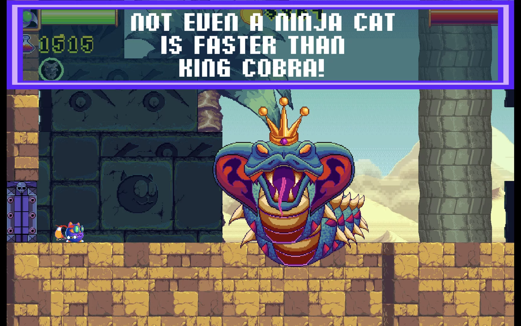 Изображение игры: Super Ninja Meow Cat