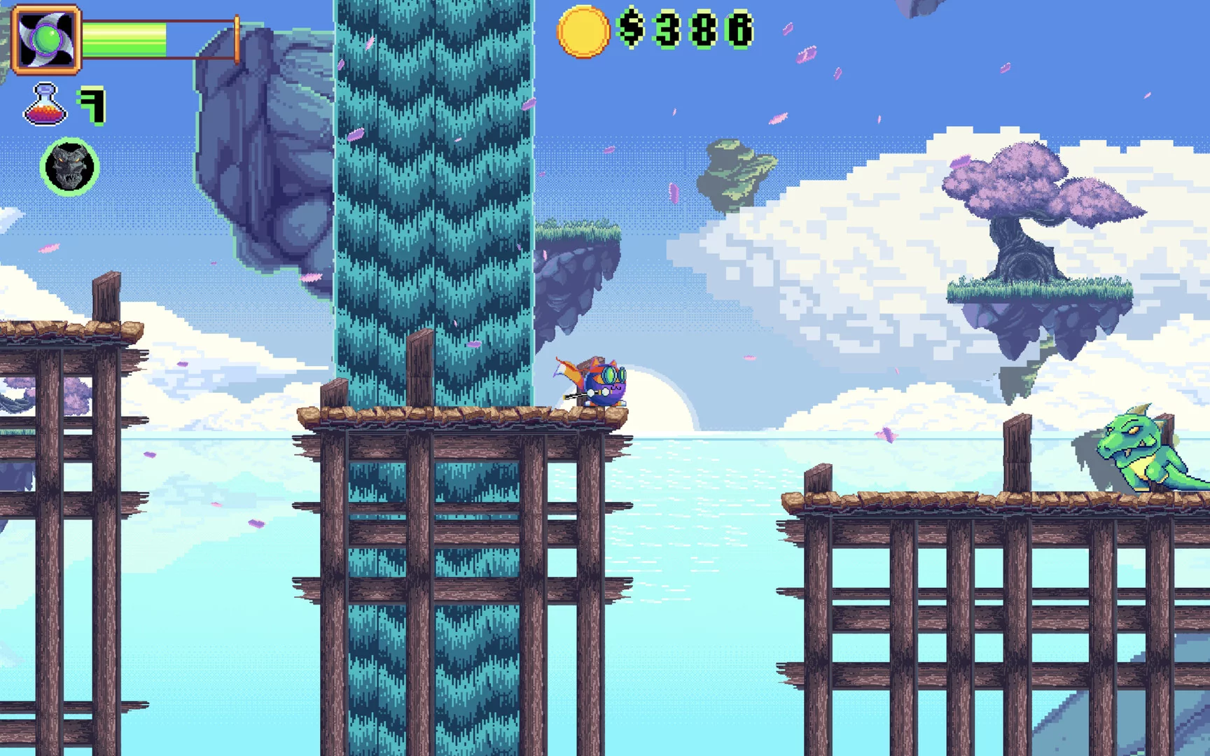 Изображение игры: Super Ninja Meow Cat