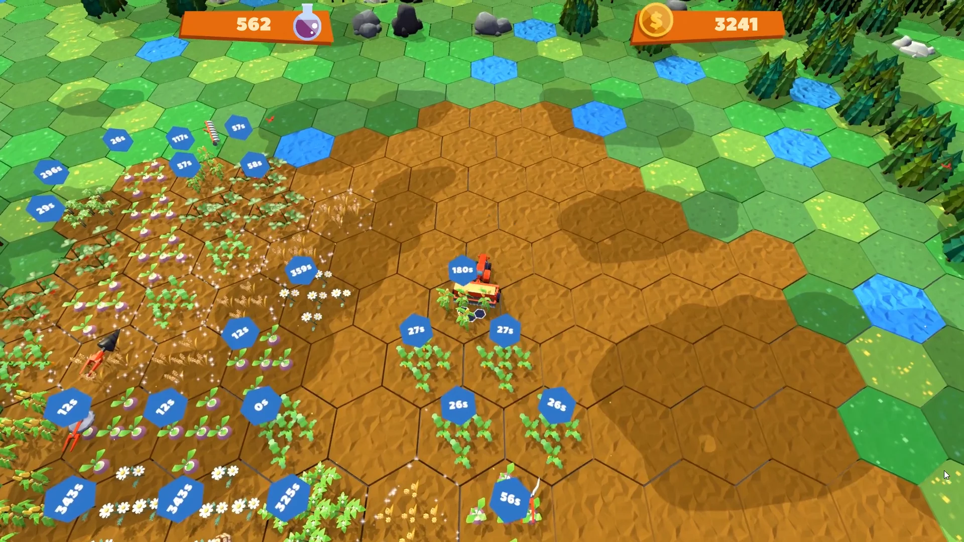 Изображение игры: Red Tractor Tycoon