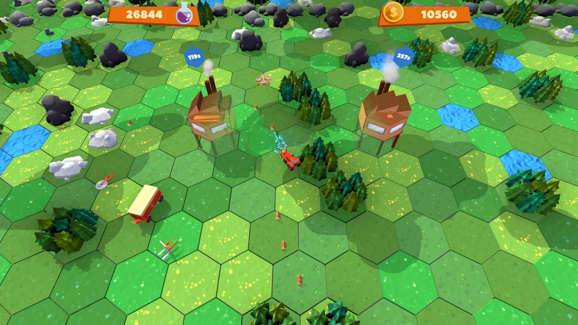 Изображение игры: Red Tractor Tycoon