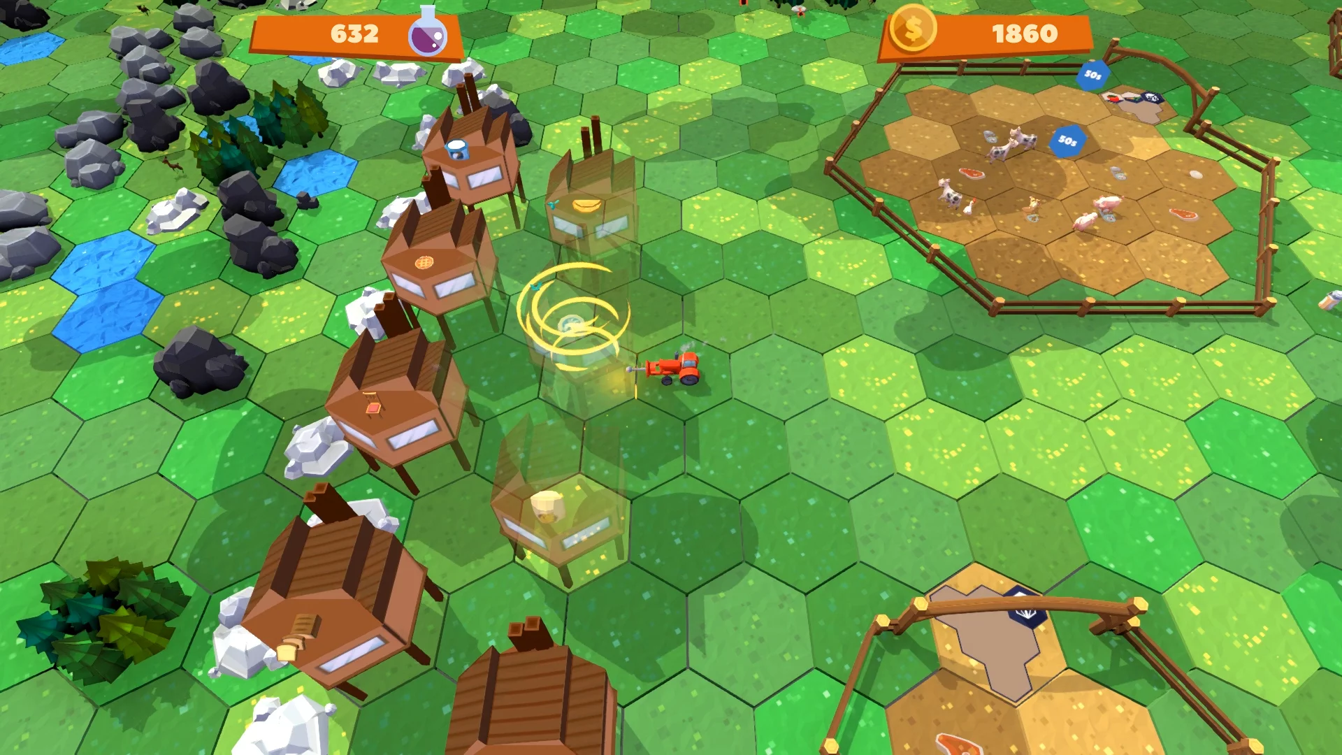 Изображение игры: Red Tractor Tycoon