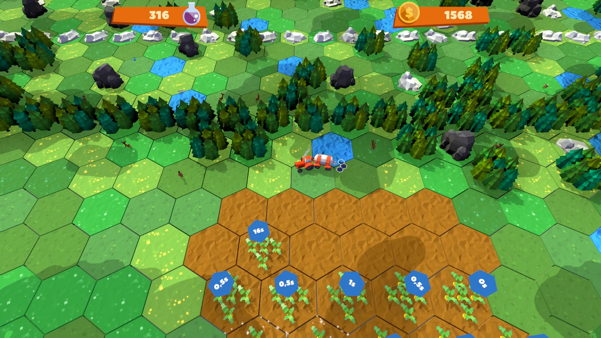 Изображение игры: Red Tractor Tycoon