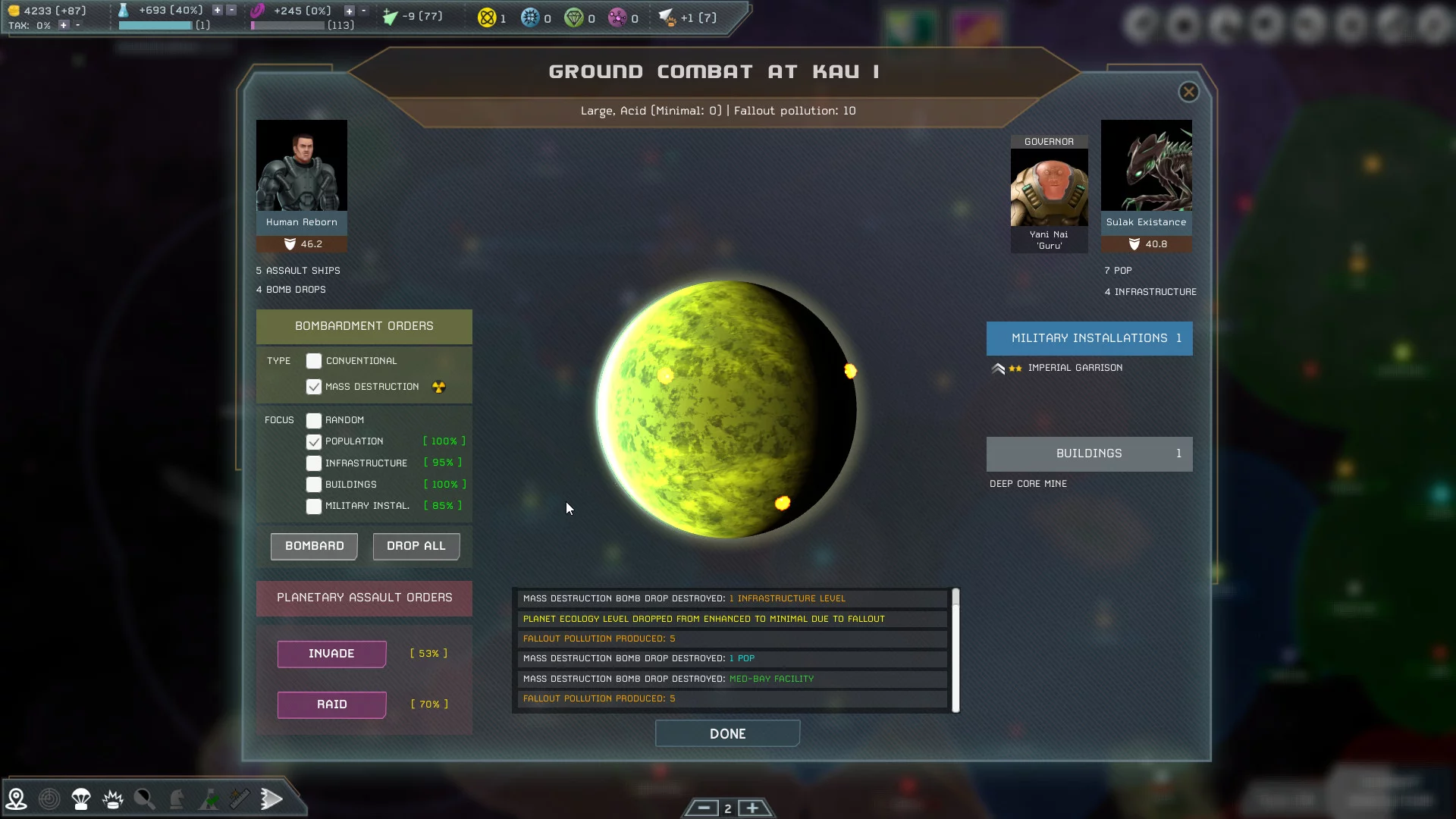 Изображение игры: Interstellar Space: Genesis