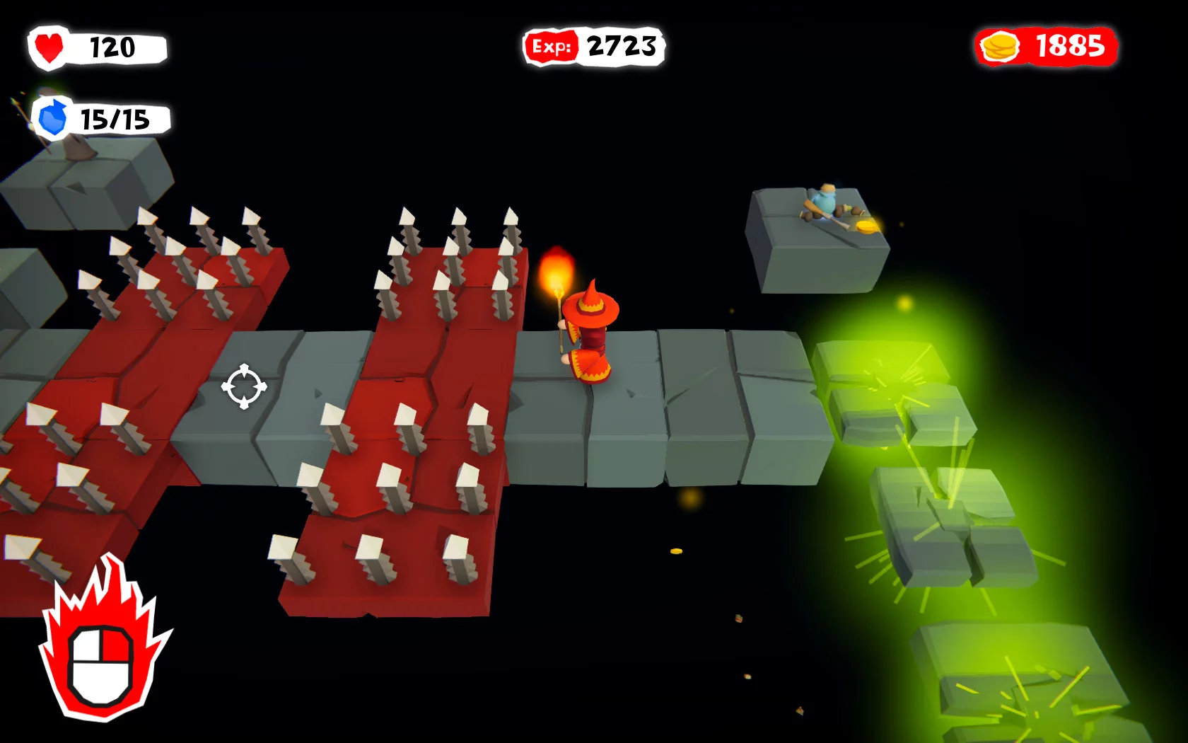 Изображение игры: Magician of Fire