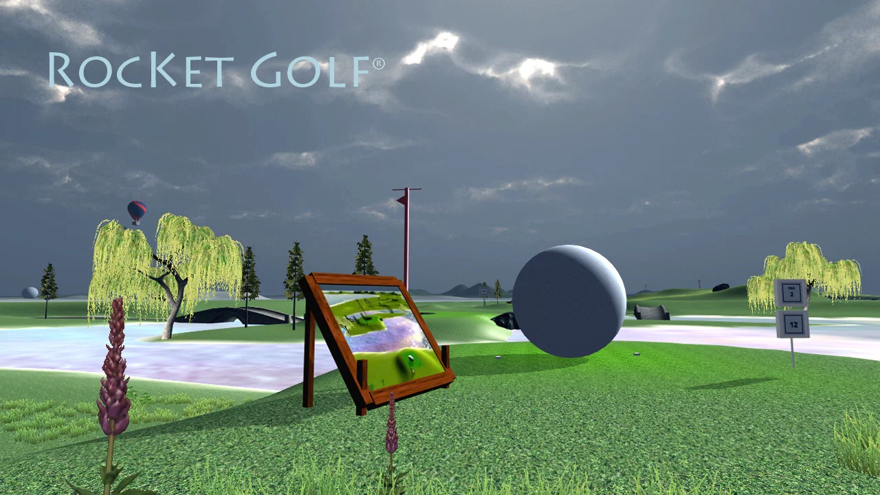 Изображение игры: Rocket Golf - Drive