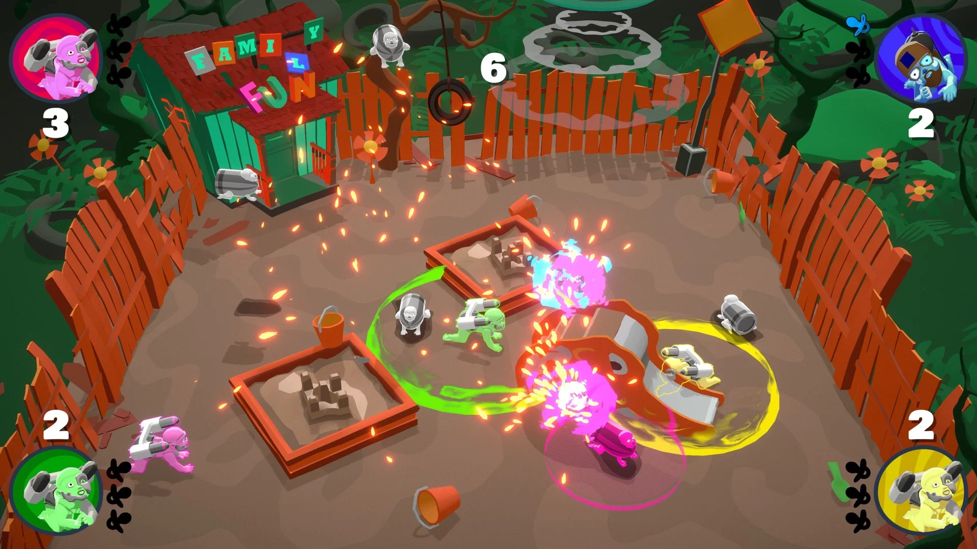 Изображение игры: Exploding Babies