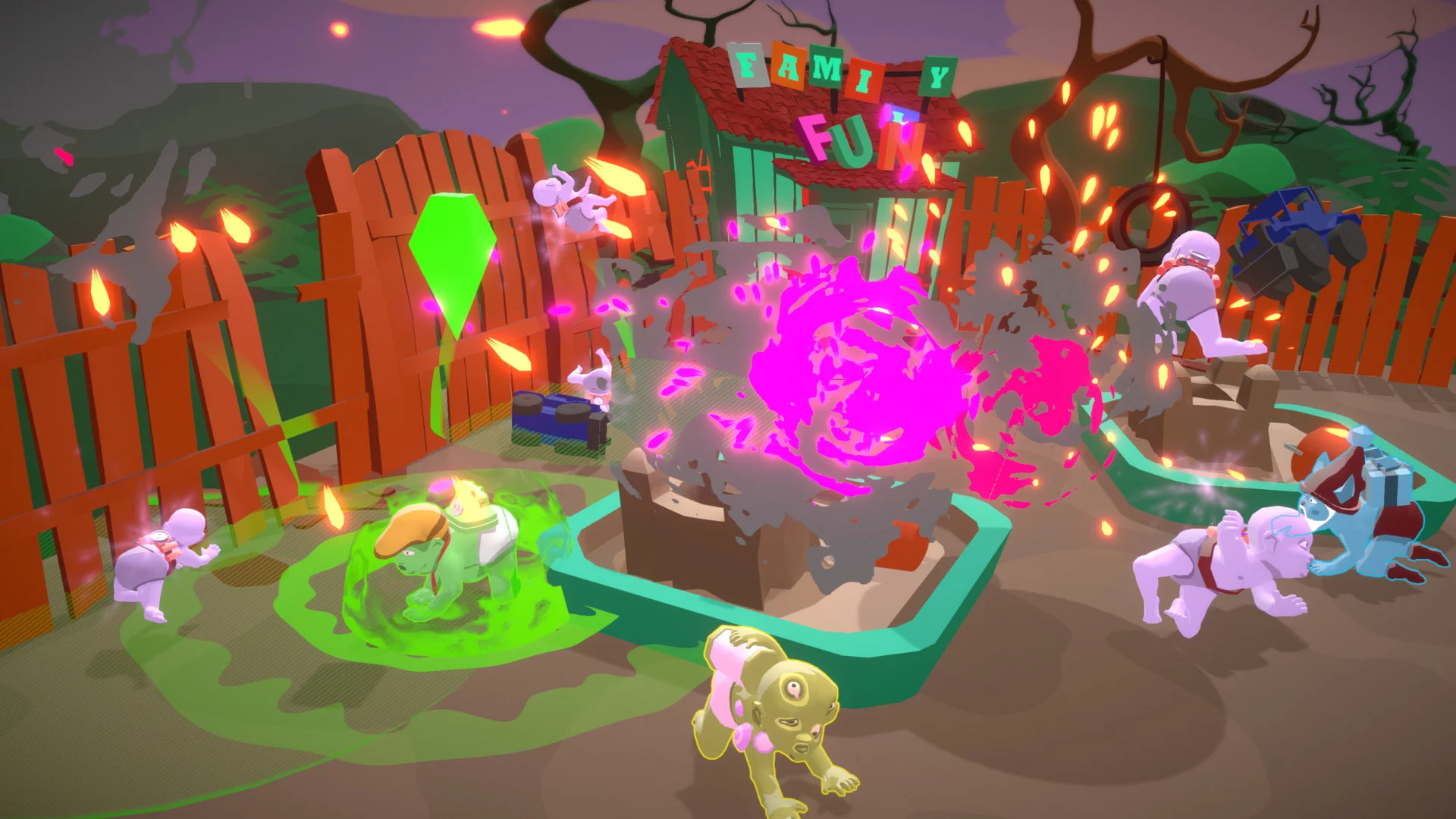 Изображение игры: Exploding Babies