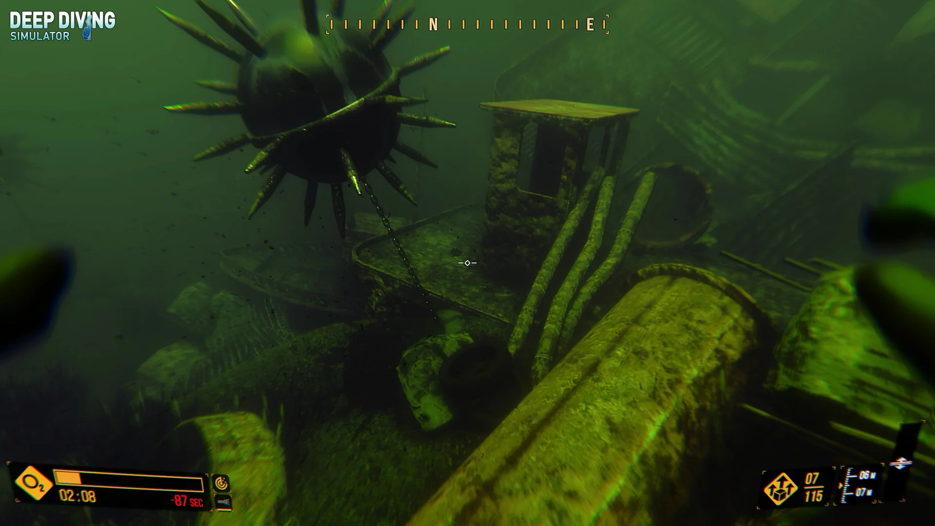 Изображение игры: Deep Diving Simulator