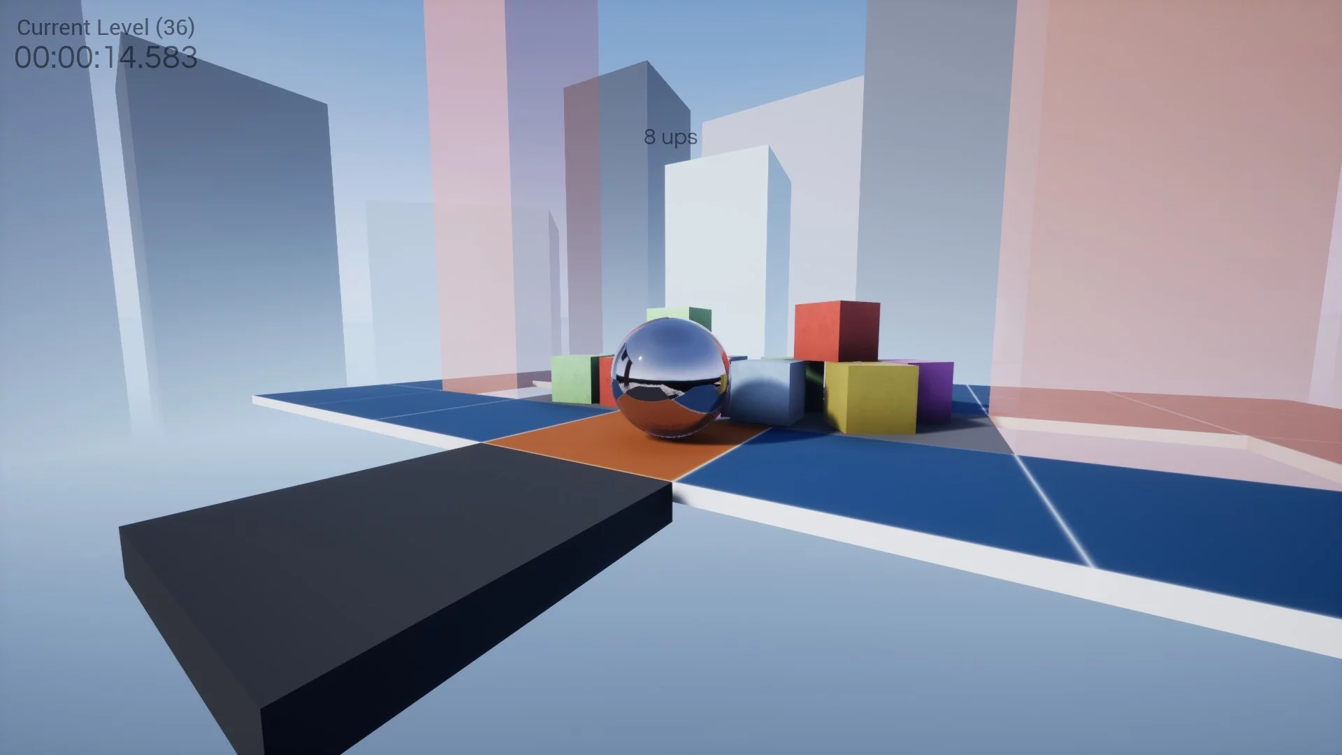 Изображение игры: 87 Aftermath: A Rolling Ball Game