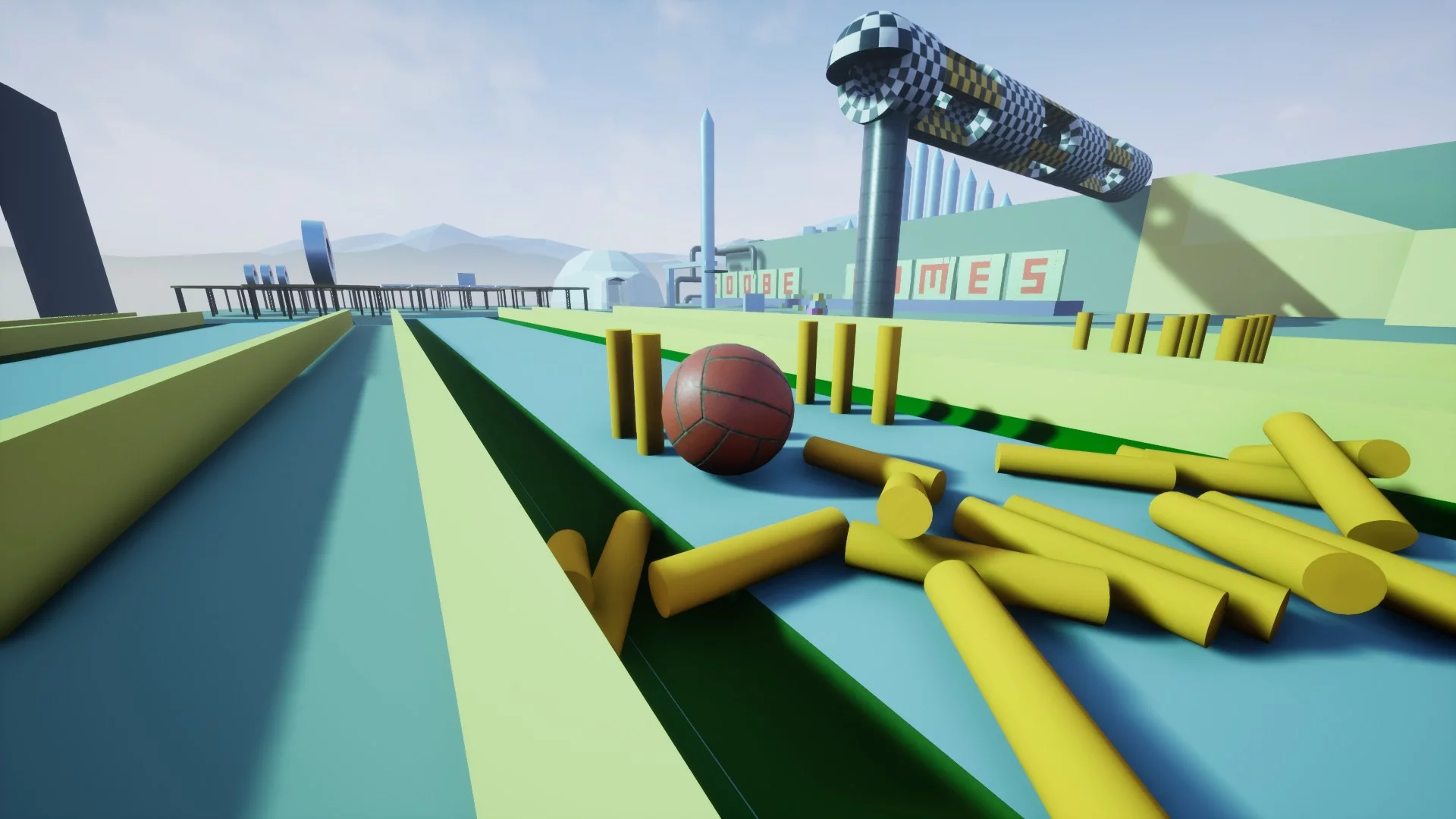 Изображение игры: 87 Aftermath: A Rolling Ball Game