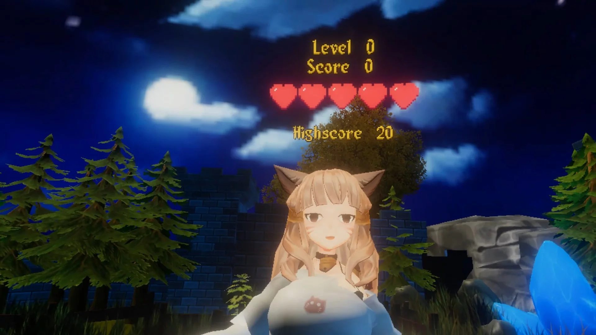 Изображение игры: Anime Vampire Slayer