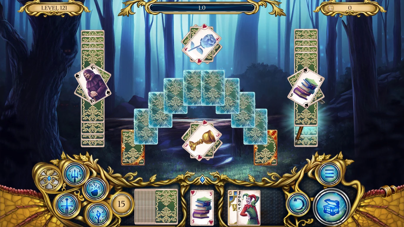 Изображение игры: Solitaire. Dragon Light
