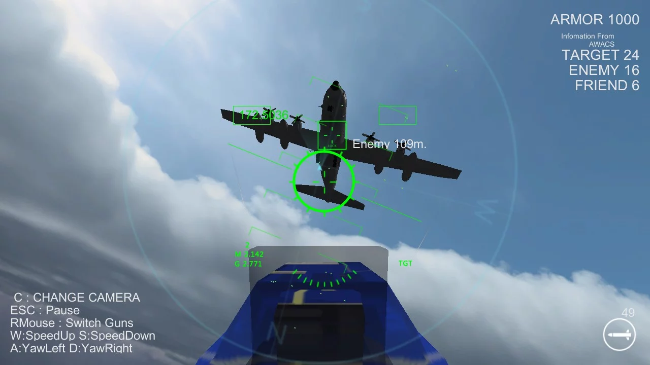Изображение игры: Air Combat XF