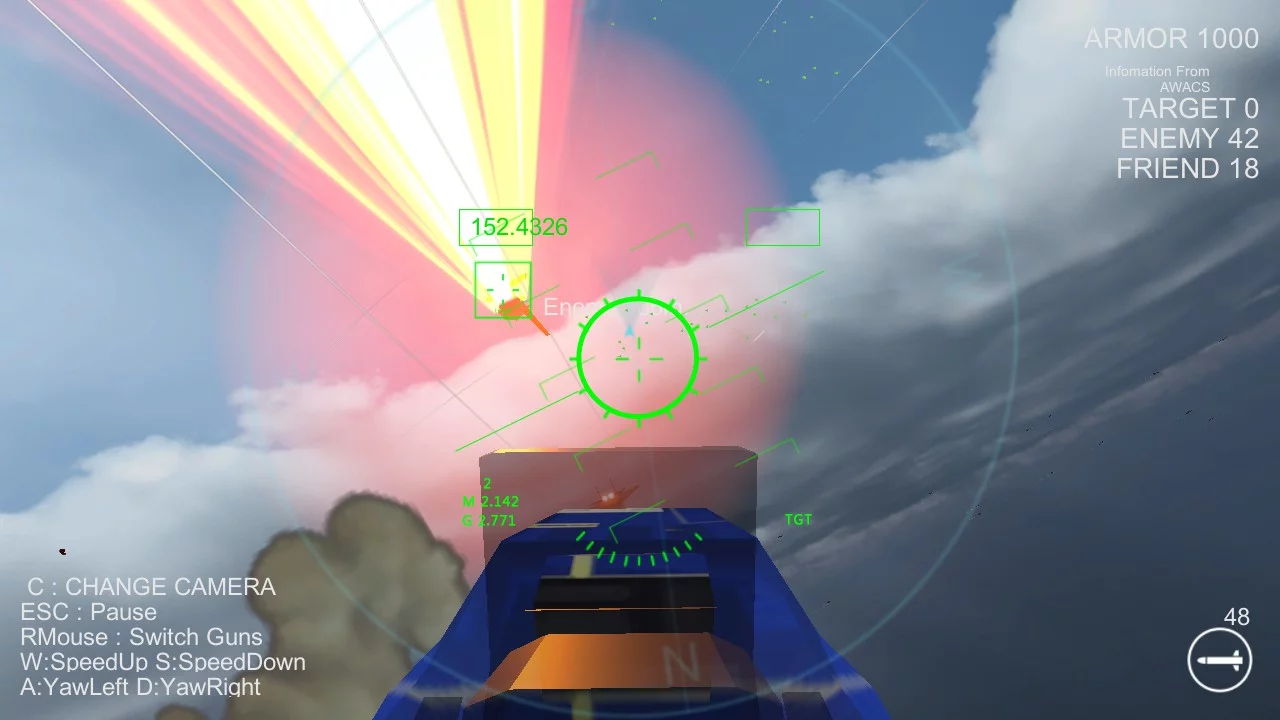 Изображение игры: Air Combat XF