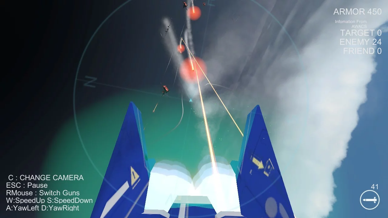 Изображение игры: Air Combat XF