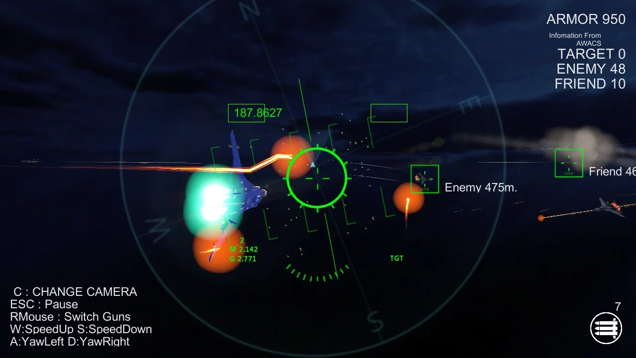 Изображение игры: Air Combat XF