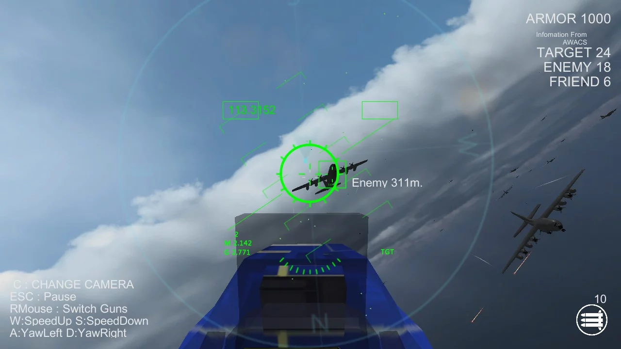 Изображение игры: Air Combat XF