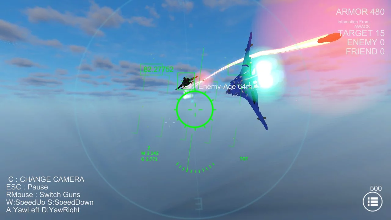 Изображение игры: Air Combat XF