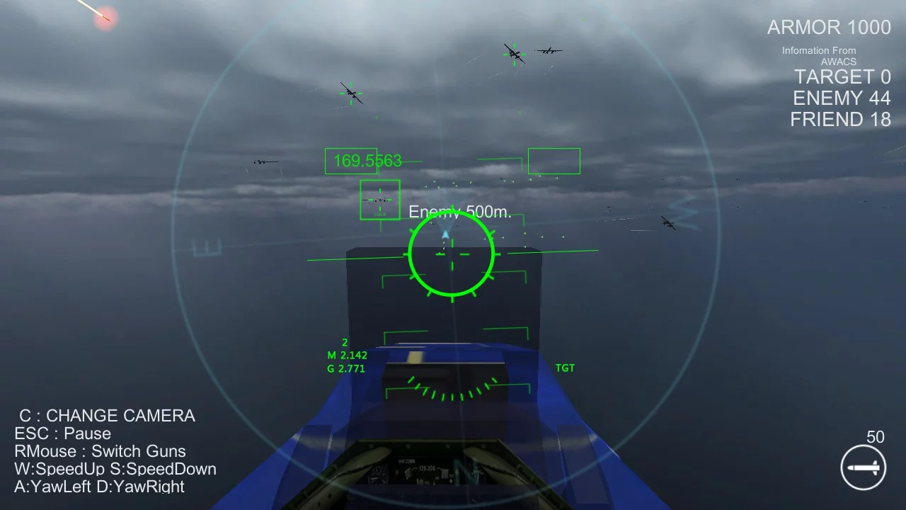 Изображение игры: Air Combat XF