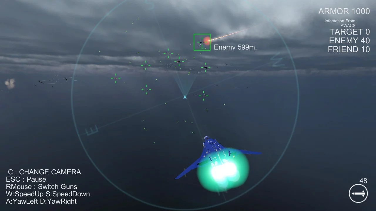 Изображение игры: Air Combat XF