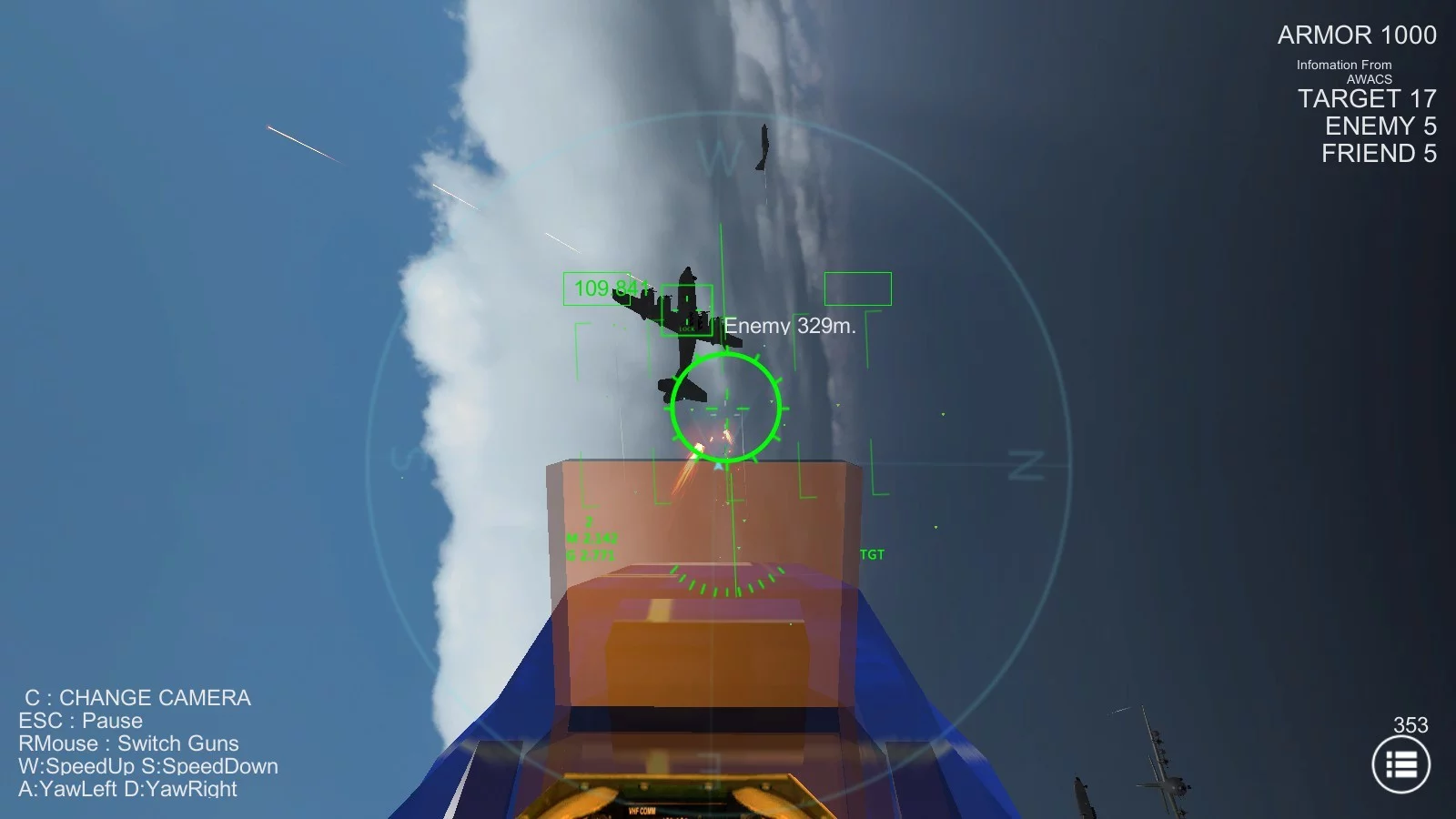 Изображение игры: Air Combat XF