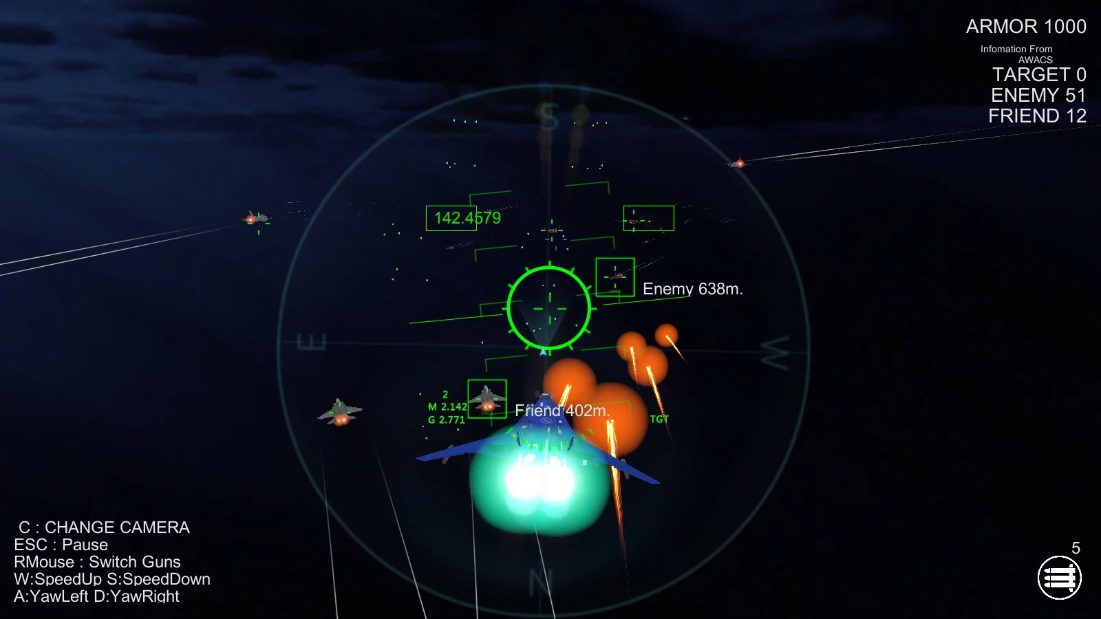 Изображение игры: Air Combat XF