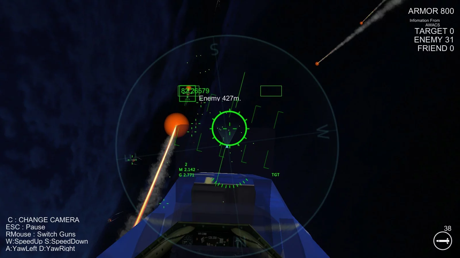 Изображение игры: Air Combat XF
