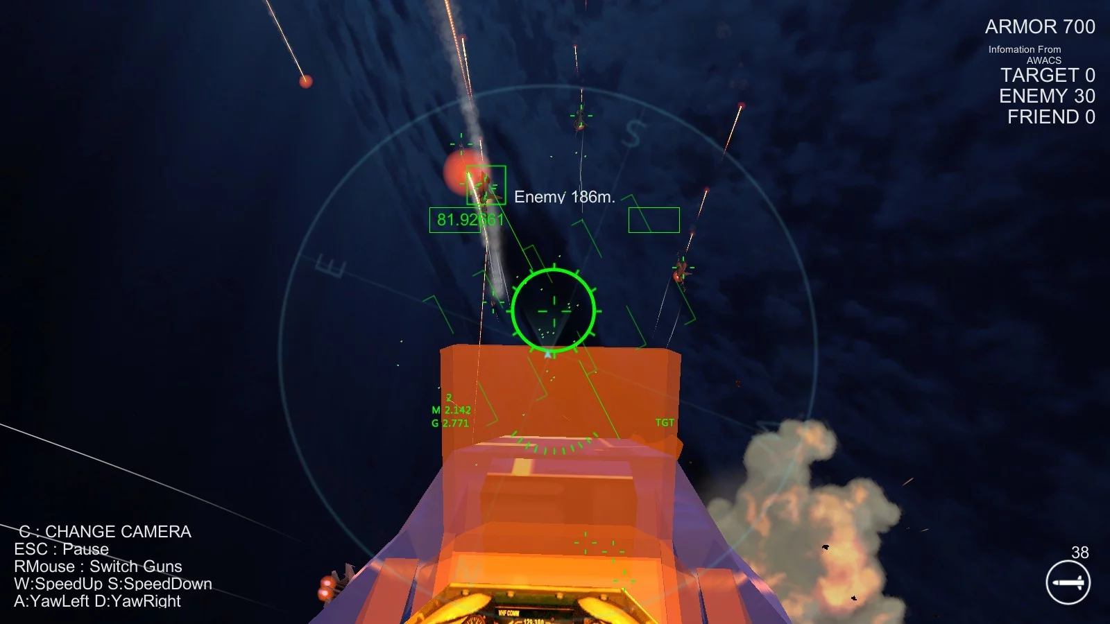 Изображение игры: Air Combat XF