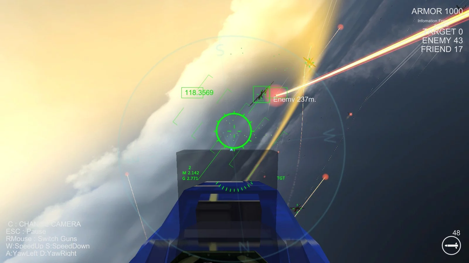 Изображение игры: Air Combat XF