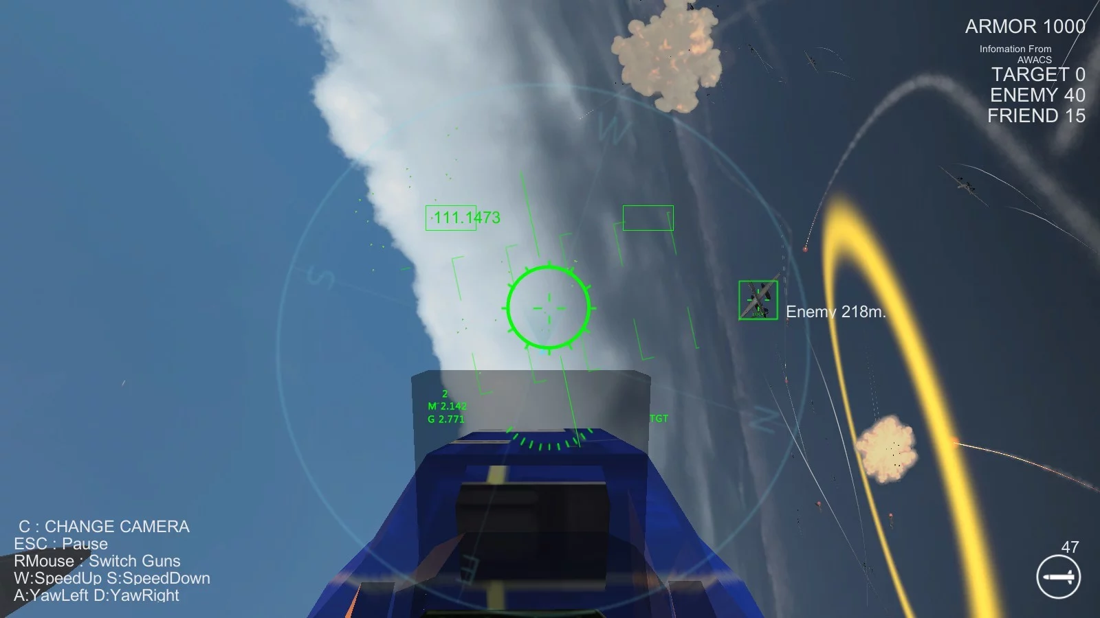 Изображение игры: Air Combat XF