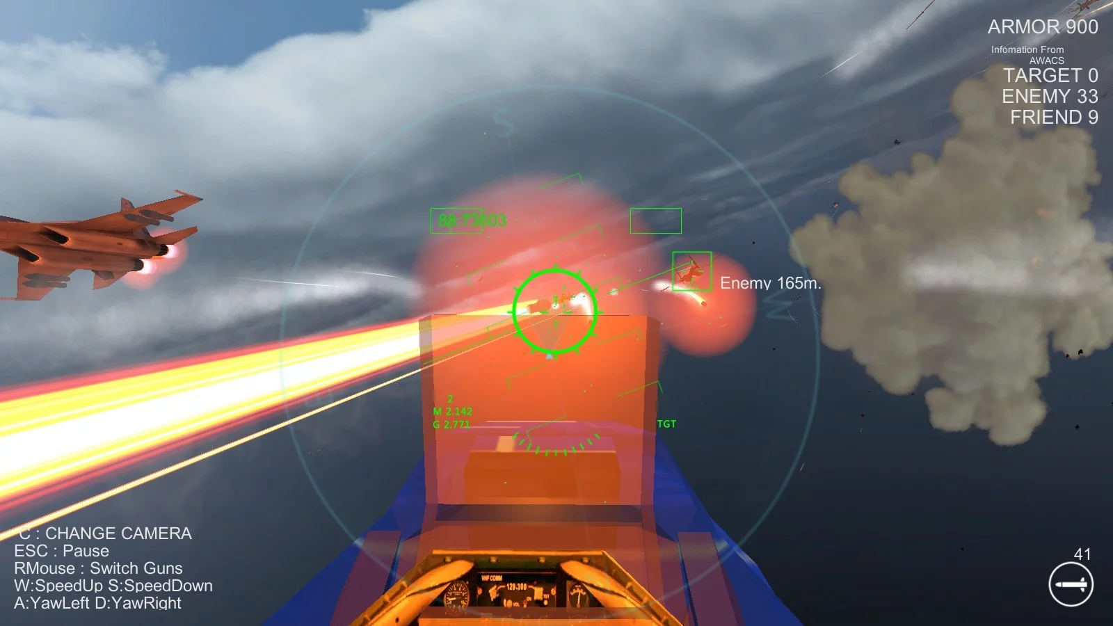 Изображение игры: Air Combat XF