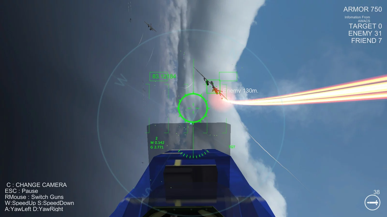 Изображение игры: Air Combat XF
