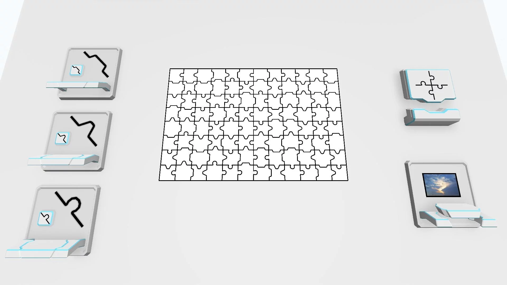 Изображение игры: Make A Jigsaw Puzzle